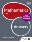 Mathematics for Common Entrance One Answers - Book