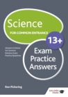 Science for Common Entrance 13+ Exam Practice Answers (for the June 2022 exams) - eBook