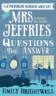 Mrs Jeffries Questions the Answer - Book