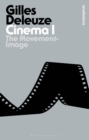 Cinema I : The Movement-Image - Book