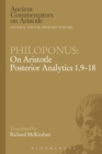 Philoponus: On Aristotle Posterior Analytics 1.9-18 - Book