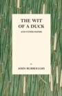 The Wit of a Duck and Other Papers - Book