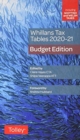 Whillans's Tax Tables 2020-21 (Budget edition) - Book