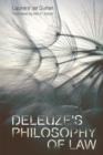 Deleuze's Philosophy of Law - eBook