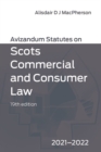 Avizandum Statutes on Scots Commercial and Consumer Law : 2020-21 - Book