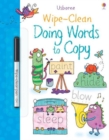 Wipe-clean Doing Words to Copy - Book