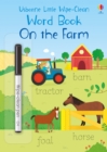 Little Wipe-Clean Word Book On the Farm - Book