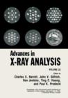 Advances in X-Ray Analysis : Volume 32 - Book