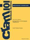 Studyguide for Criminological Theory by III - Book