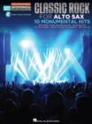 Alto Sax Easy Instrumental Play-Along : Classic Rock (Book/Online Audio) - Book