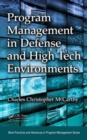 Program Management in Defense and High Tech Environments - Book