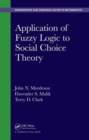 Application of Fuzzy Logic to Social Choice Theory - Book