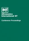 Ultrasonics International 87 : Conference Proceedings - eBook