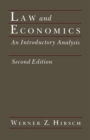 Law and Economics : An Introductory Analysis - eBook
