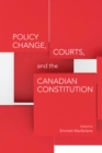 Policy Change, Courts, and the Canadian Constitution - Book