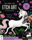 Kaleidoscope Etch Art Creations Unicorn Magic - Book