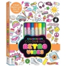 Kaleidoscope Colouring Kit Retro Vibes - Book