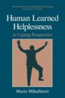 Human Learned Helplessness : A Coping Perspective - Book