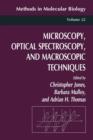 Microscopy, Optical Spectroscopy, and Macroscopic Techniques - Book