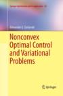 Nonconvex Optimal Control and Variational Problems - Book