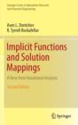 Implicit Functions and Solution Mappings : A View from Variational Analysis - Book