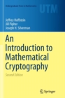 An Introduction to Mathematical Cryptography - Book