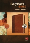 NLT Every Man's Bible, Large Print, Brown/Tan, Indexed - Book