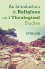 An Introduction to Religious and Theological Studies - Book