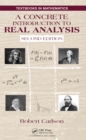 A Concrete Introduction to Real Analysis - eBook