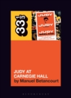 Judy Garland's Judy at Carnegie Hall - Book