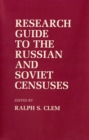 Research Guide to the Russian and Soviet Censuses - eBook