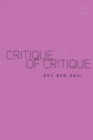 Critique of Critique - Book