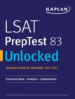 LSAT Preptest 83 Unlocked : Exclusive Data + Analysis + Explanations - Book