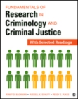 Fundamentals of Research in Criminology and Criminal Justice : With Selected Readings - Book