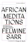 African Meditations - Book
