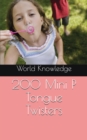 200 Mini P Tongue Twisters - Book