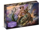 Boris Vallejo Fearless Rider 1,000-Piece Puzzle : for Adults Fantasy Dragon Gift Jigsaw 26 3/8” x 18 7/8” - Book
