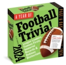 Year of Football Trivia! Page-A-Day Calendar 2024 : League Leaders, Famous Firsts, Immortal Records & Dubious Distinctions - Book