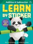 Learn by Sticker: Addition and Subtraction : Use Math to Create 10 Baby Animals! - Book