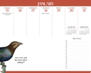 Effin' Birds 2024 Weekly Desk Pad Calendar - Book