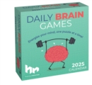 Daily Brain Games 2025 Day-to-Day Calendar : Energize your mind, one puzzle at a time! - Book