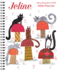 Feline 12-Month 2025 Monthly/Weekly Planner Calendar : Terry Runyan's Cats - Book