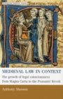 Medieval law in context : The growth of legal consciousness from Magna Carta to the Peasants' Revolt - eBook