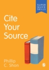 Cite Your Source - Book