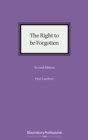 The Right to be Forgotten - eBook