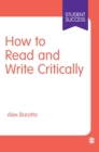 How to Read and Write Critically - Book