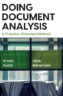 Doing Document Analysis : A Practice-Oriented Method - Book