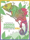 Doodle Animals Coloring Book for Kids 1 - Book