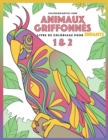 Livre de coloriage pour enfants Animaux griffonnes 1 & 2 - Book