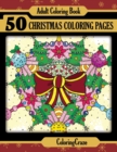 Adult Coloring Book : 50 Christmas Coloring Pages - Book